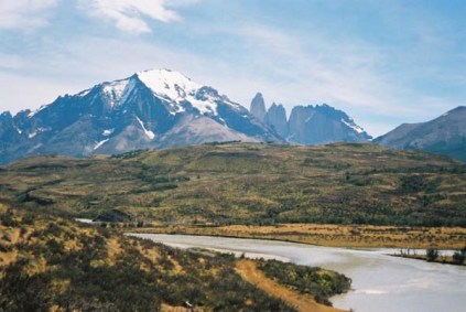 CHILI 2004 Torres del Paine Patagonie Treck une semaine pour en faire le tour avec Catalin